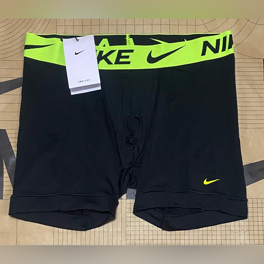 Nike dri fit microfiber Men’s boxer briefs fitted tight fit 3 pairs - Picture 4 of 9